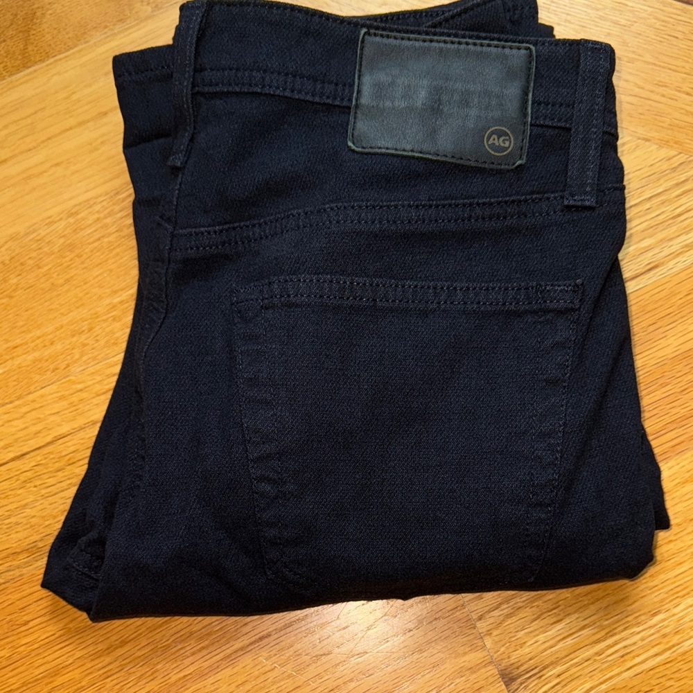 Ag Adriano Goldschmied Men's Dark Blue Jeans Size 28/34